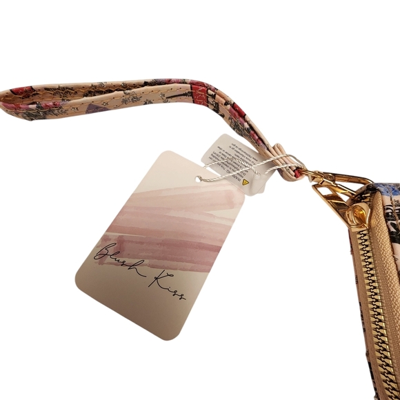 Paris Themed Wallet Wristlet NWT Gift - Picture 6 of 9